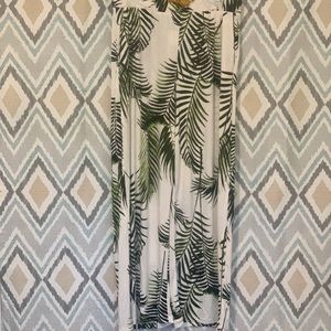 H&M Tropical Wide-Leg Pants